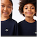 JUNIORベーシックワニロゴパッチ長袖Tシャツ