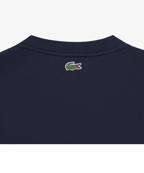 タイムラインクロックプリントクルーネックスウェット トレーナー