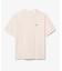 ハイクオリティ ピマコットン仕立て ワンポイントソフトタッチ半袖Tシャツ