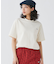 アウトラインクロッククルーネック半袖Tシャツ