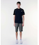 アウトラインクロッククルーネック半袖Tシャツ