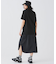 アウトラインクロッククルーネック半袖Tシャツ