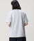 アウトラインクロッククルーネック半袖Tシャツ