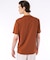 アウトラインクロッククルーネック半袖Tシャツ