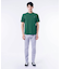 アウトラインクロッククルーネック半袖Tシャツ