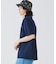 アウトラインクロッククルーネック半袖Tシャツ