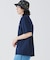 アウトラインクロッククルーネック半袖Tシャツ