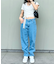ハイストレッチ 鹿の子 ラップフロント クロップド丈半袖ポロシャツ