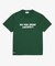 オーガニックコットン メッセージプリントバインダーネック半袖Tシャツ
