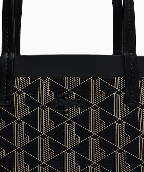 ゼリィ コーテッドキャンバスモノグラムスモールトート｜ラコステの