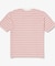 オーバーサイズ ハイゲージパイル地ボーダー半袖Tシャツ
