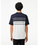 フランスメイドパネルボーダー鹿の子地Tシャツ