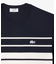 フランスメイドパネルボーダー鹿の子地Tシャツ