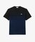フランスメイドパネルボーダー鹿の子地Tシャツ
