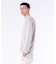 ハイストレッチコットンニット長袖Tシャツ