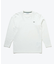 オーバーサイズ スウェットライク 裏パイルワンポイント長袖Tシャツ