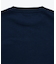 オーバーサイズ スウェットライク 裏パイルワンポイント長袖Tシャツ