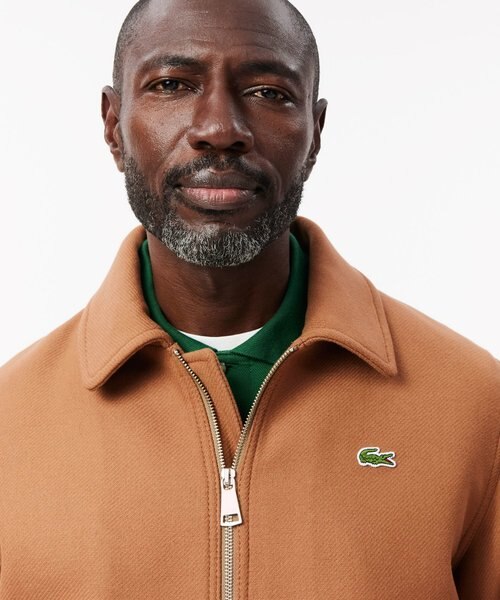 裏地キルティング 中綿 ウールアビエイタージャケット｜ラコステの通販