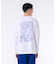 グラフィックバックプリント裏毛スウェットTシャツ トレーナー