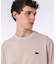 グラフィックバックプリント裏毛スウェットTシャツ トレーナー