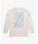 グラフィックバックプリント裏毛スウェットTシャツ トレーナー