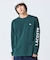 ヘビーウェイト スリーブプリント ロングリブスリーブTシャツ