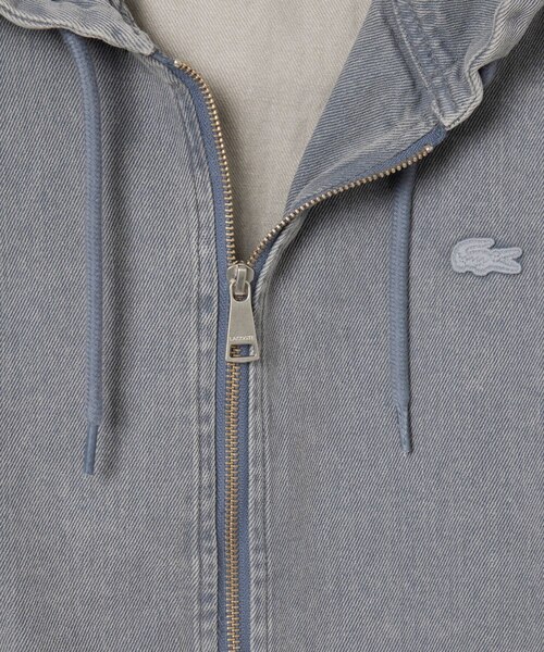 ボリュームスリーブ ナチュラルピグメントダイ ジップアップ