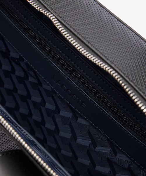 CHANTACO鹿の子エンボスイタリアンレザーコンピューターバッグ