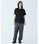 配色ステッチTシャツ