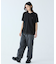 配色ステッチTシャツ
