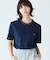 配色ステッチTシャツ