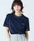 配色ステッチTシャツ