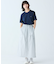 配色ステッチTシャツ