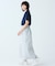 配色ステッチTシャツ