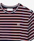 バイカラーボーダーTシャツドレス / フレアワンピース
