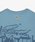 ステンシルバックプリントTシャツ