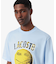 スマイリーボールプリントゴルフTシャツ