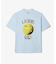 スマイリーボールプリントゴルフTシャツ