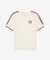 ショルダーメッシュバンド鹿の子半袖Tシャツ