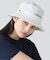 ブランドロゴステッチバケットハット