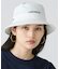 ブランドロゴステッチバケットハット