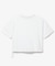 裾口ドローストリング入りクロップド5分袖 半袖Tシャツ