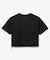 裾口ドローストリング入りクロップド5分袖 半袖Tシャツ