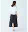 ドローストリング入りスカート