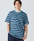 グラデーションボーダーTシャツ