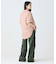 アシンメトリー ワイドストレート カーゴポケットパンツ