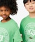 サークルグラフィックキッズTシャツ