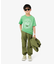 サークルグラフィックキッズTシャツ
