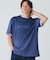 グラデーション ステンシルブランドネームロゴTシャツ