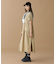 ティアード切り替え コットンドレス マキシ丈 ワンピース